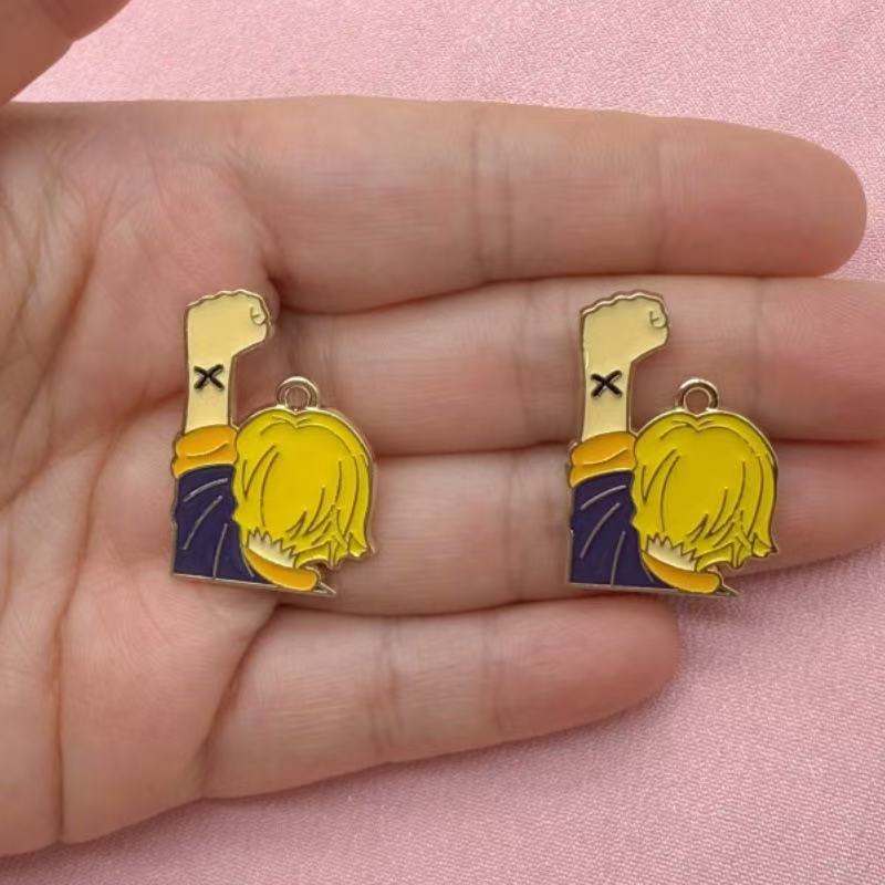 10PCS alloy drip oil cartoon p - đánh giá và giá Event Party