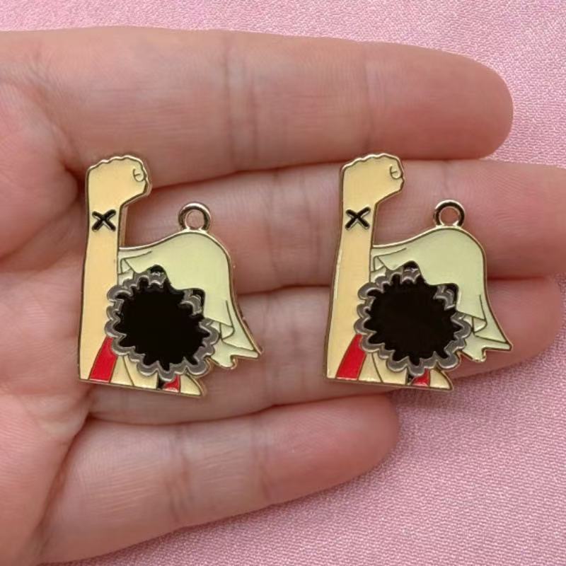 10PCS alloy drip oil cartoon p - đánh giá và giá Event Party