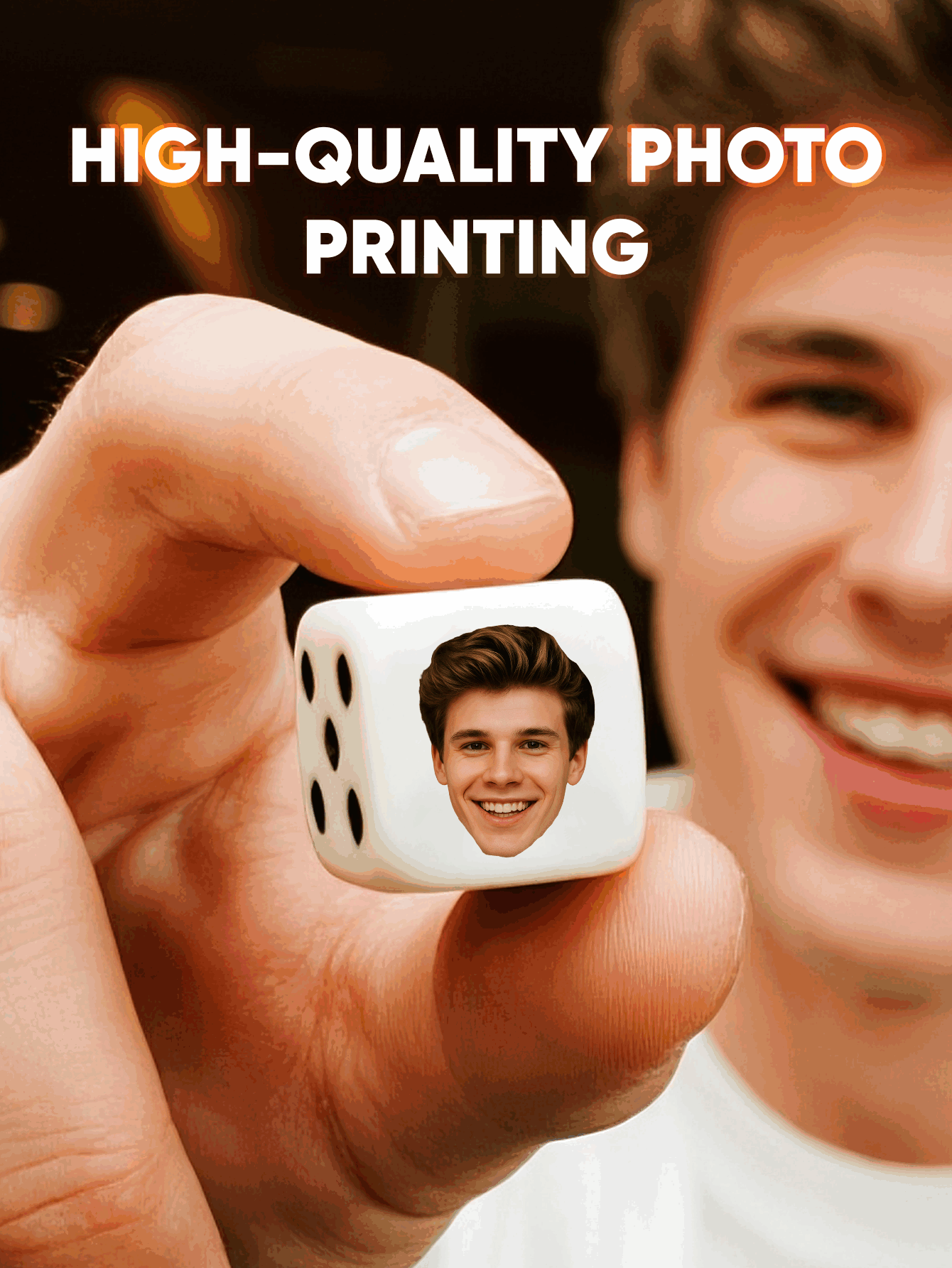Custom Face Dice Personalized  - đánh giá và giá Event Party