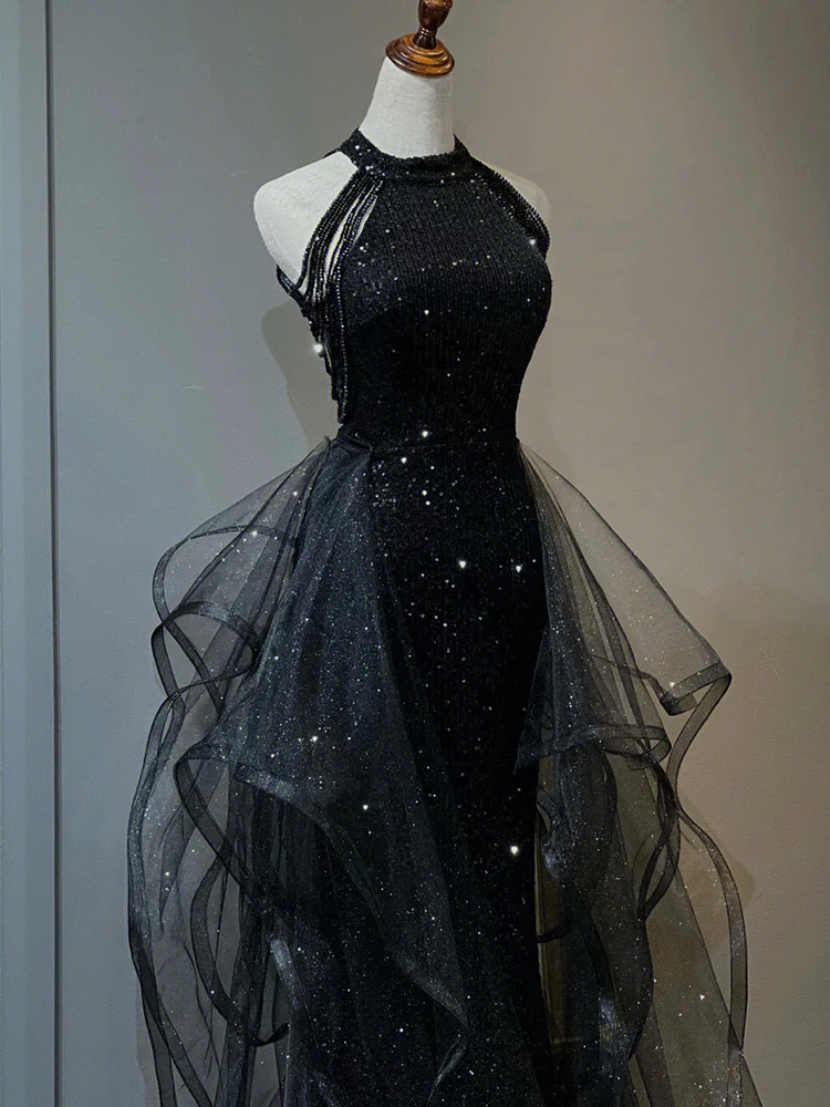 Glitter Dress Luxury Black Eve - đánh giá và giá Glitter Tablecloth