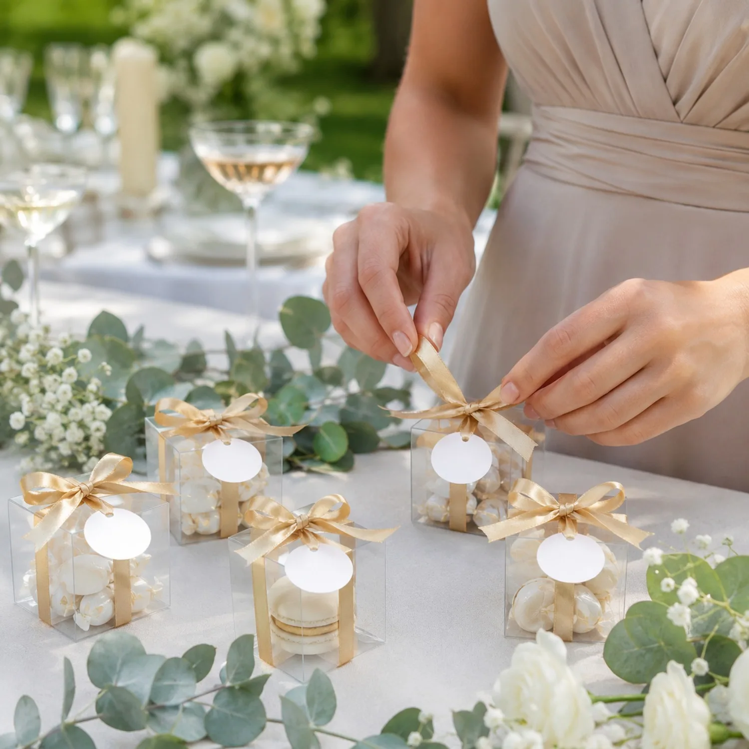 20/50 Transparent Gift Boxes W - đánh giá và giá Event Party Box
