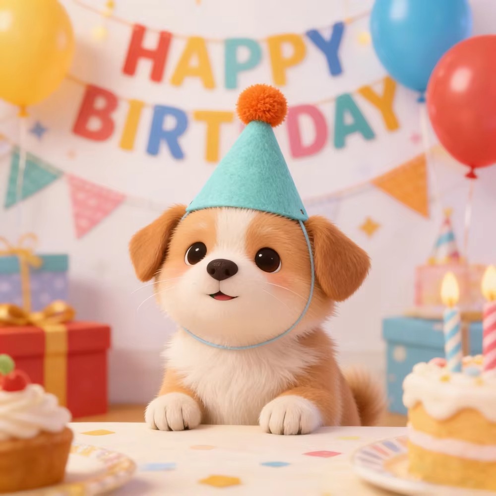 6/12pcs Cute Mini Pet Party Ha - đánh giá và giá Party Hat Cone