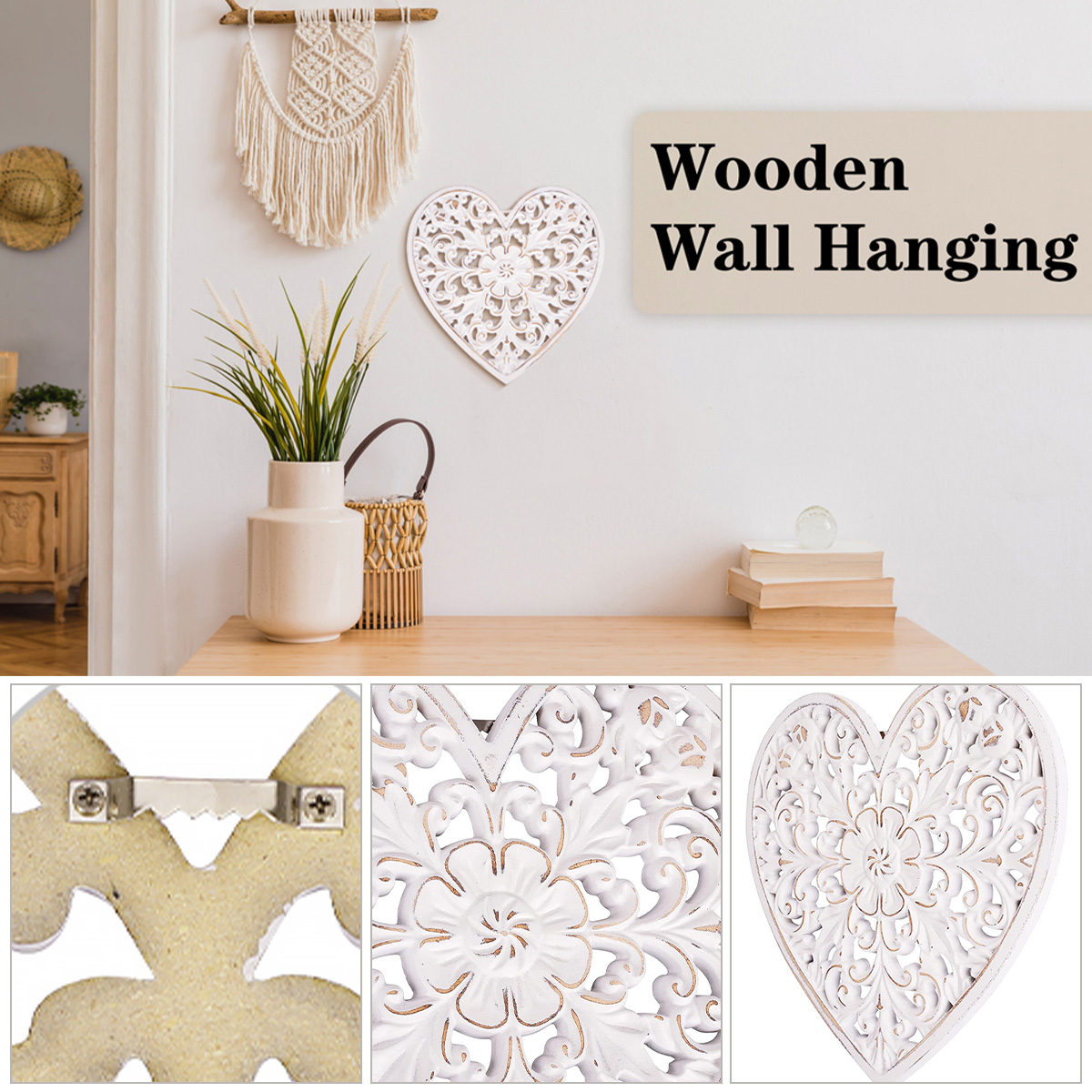 Wooden Wall Decor Floral Hollo - đánh giá và giá Flower Wall Panel
