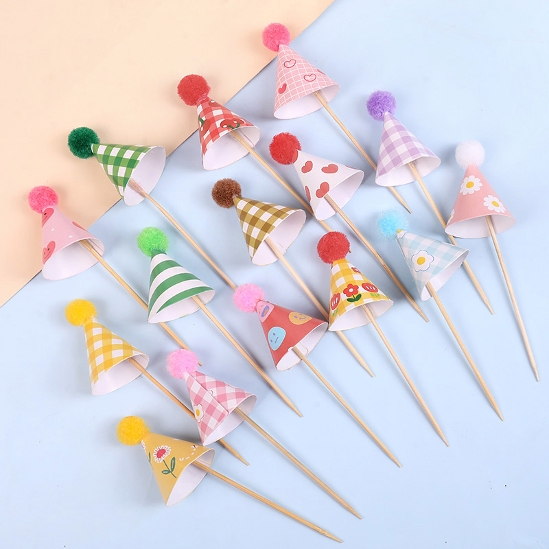 30Pcs Mini Party Hats Cake Top - đánh giá và giá Party Hat Cone