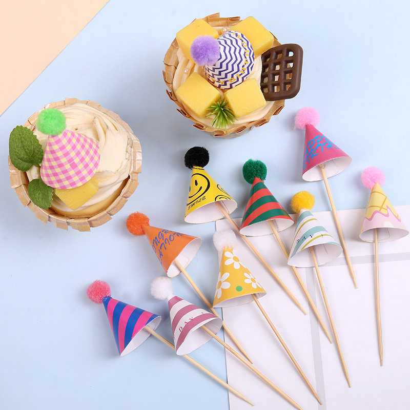 30Pcs Mini Party Hats Cake Top - đánh giá và giá Party Hat Cone